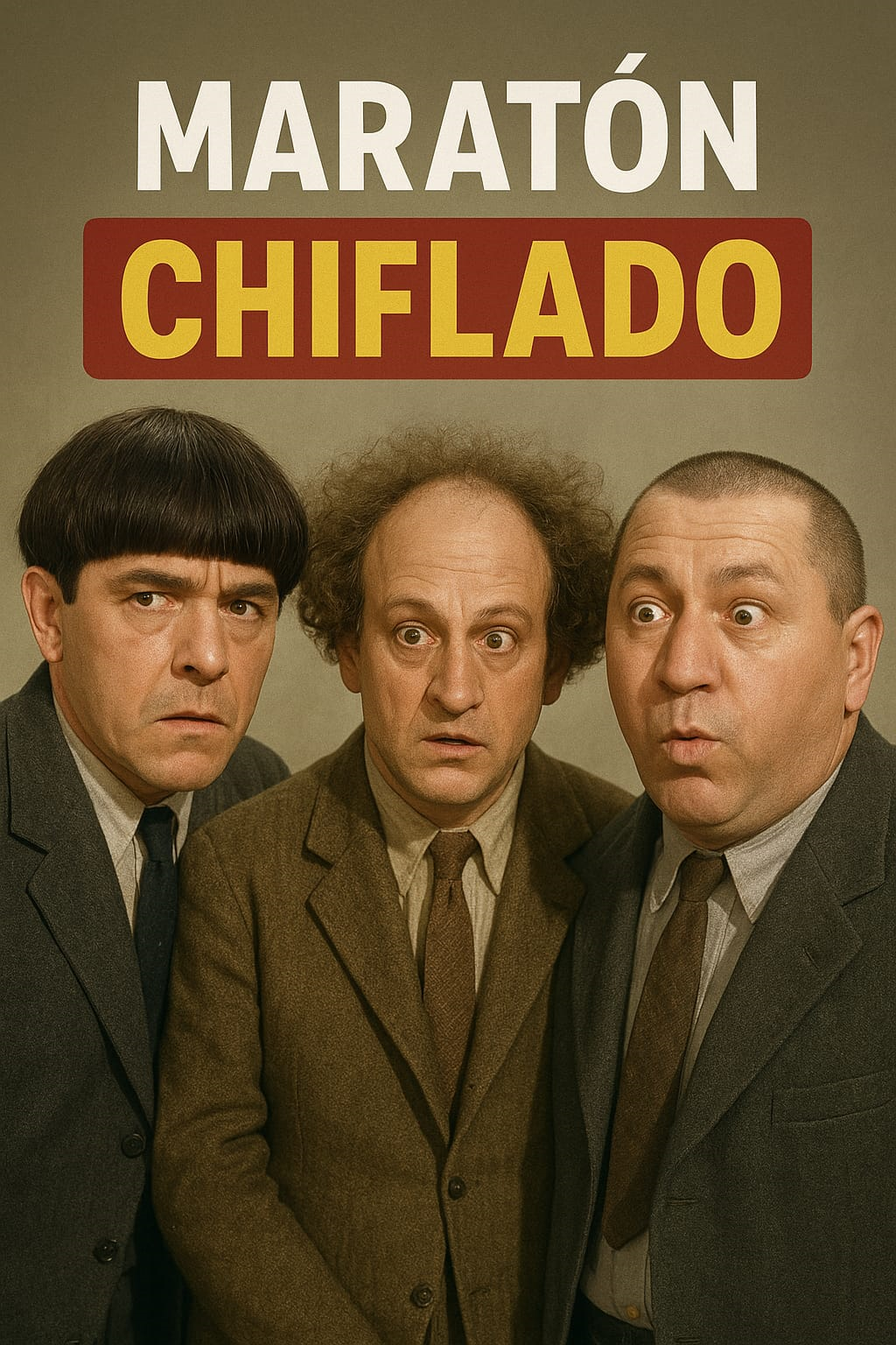 Portada de Los Tres Chiflados